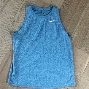 The Nike Tee blue tank top. Perfect condition. Women’s medium. dri fit.